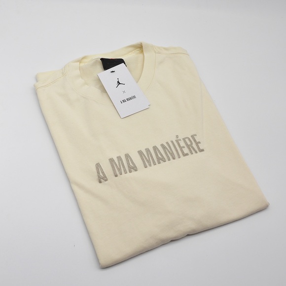 Jordan Other - ✔️AIR JORDAN x A Ma Maniere Tee T-Shirt. Coconut Milk. Medium